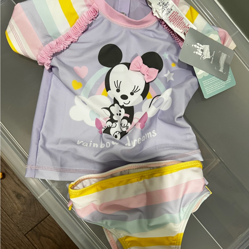 Baby Girl’s Minnie Mouse Bathing Suit